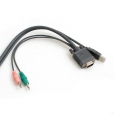 System-S KVM + Audio cable 1.6m