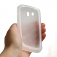 System-S Silicone Case Skin for HTC Legend white