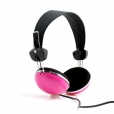System-S Headphone Headset Microphone pink