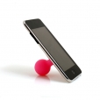 System-S Silikonstnder in Pink fr Smartphone & Mp3 Player