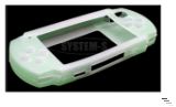 SYSTEM-S Silikon-Schutzhülle Skin für SONY PSP 1000 in grün