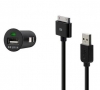 Belkin Kfz Ladegäret inkl. USB Kabel für Apple iPhone 3G 3GS