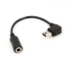 Stereo Adapter 3,5 mm auf mini USB fr HTC
