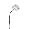 System-S USB LED Lampe Leuchte mit Schwanenhals in Silber