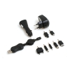 System-S Universal 9 in 1 Ladeset f�r Mobiltelefone Handys