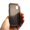 Transparente TPU Hülle Skin in Schwarz für Samsung S5230 Star