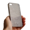 Crystal Hard Case Cover Schutzhlle Grau fr Apple iPhone 4