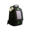 Leaf Black Backpack Deluxe Green with Solar Module