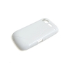 TPU Silikon Hülle Case Cover Skin in Weiß für HTC Desire S