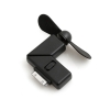 System-S Ventilator in Schwarz f�r Apple iPhone 4 4S