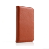 Etui Tasche Case Cover Bookstyle in Braun fr Apple iPhone 4