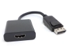 System-S DisplayPort (male) to HDMI (female) adapter cable 11 cm