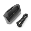 System-S Dockingstation Desk Dock USB Cradle  Data Sync Station for LG G3 witt Extra Slot for Charging 2nd Battery / Spare Battery