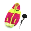 System-S smartphone jacket fashion bag cover case for smartphone mp3-player Magenta / yellow