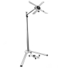 System-S Universal tablet floor stand mount holder for 7''-10'' tablet PC height adjustable 31,5-95,5 cm