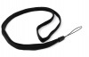 Halsband Umhngeband Trageband mit Schlaufe in Schwarz fr Smartphone MP3-Player