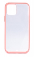 Schutzhlle aus Silikon in Pink Transparent Hlle kompatibel mit iPhone 12