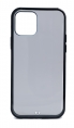 Schutzhlle aus Silikon in Schwarz Transparent Hlle fr iPhone 12