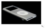 System-S Silikon Skin / H�lle / Cover f�r Apple iPod Nano 2 grau