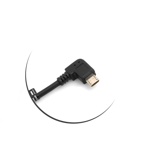 System-S Mini USB Kabel 90° Winkelstecker – 30 Cm Ladekabel & Datenkabel, USB-A Auf Mini-USB