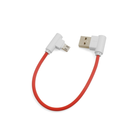 System-S Mini USB Kabel 90° Winkelstecker – 10 Cm, Ladekabel & Datenkabel Rechts Gewinkelt
