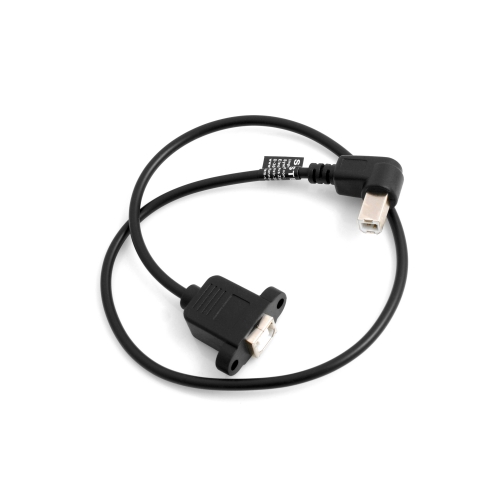 SYSTEM-S Cavo USB 2.0 Typ A (Maschio) Angolo angolata a 90 ° USB 2.0 Typ A (Femminile) 20 cm de