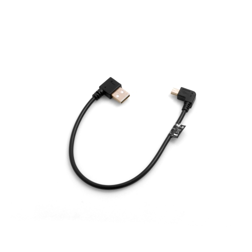 SYSTEM-S Mini USB 90° Grad Links Gewinkelt Winkelstecker auf USB Typ A ...