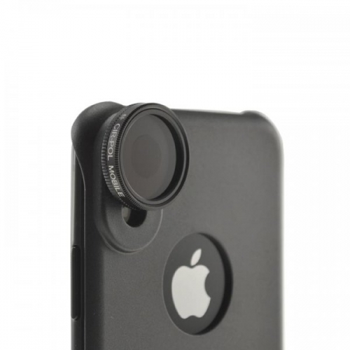 CPL Filter Mit Hülle Für IPhone 13 Pro Max – Reduziert Reflexionen, Für Bessere Fotos, Schwarz