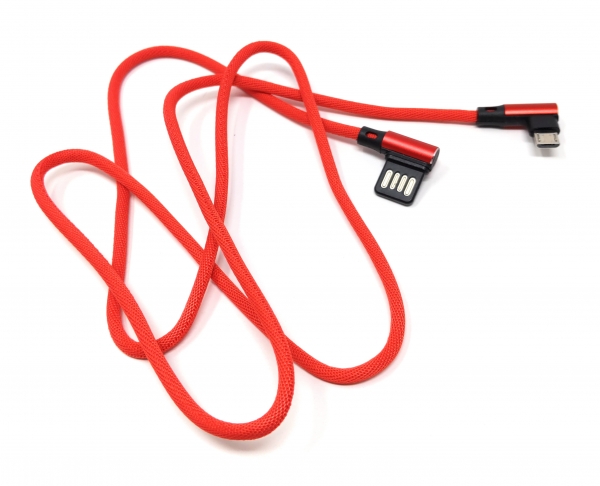 System-S Mini-USB-Kabel Mit Rechtem Winkel – Perfekt Für Navis & Co. – 140 Cm Länge