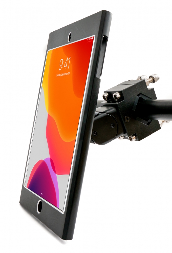SystemS Stangen Halterung für iPad Mini mit Sicherheitsschloss aus Metall SYSTEMS