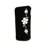 Silver Flower Etui Tasche Slim Case fr Apple iPhone 3GS