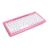 System-S Mini Multimedia Keyboard Pink