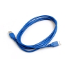 System-S USB 3.0 Kabel in Blau Typ A - Typ A 2m