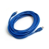 System-S USB 3.0 Kabel in Blau Typ A - Typ A 5m