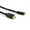 System-S HDMI to HDMI Mini Cable 1m