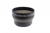 System-S Wide Angle Lens 37 mm 0.45x & Plastic Case for Smartphone