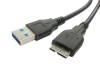 System-S cble Micro USB 3.0 pour Samsung Galaxy Note 3 N9000 N9005 90 cm