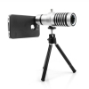 System-S Telephoto Lens 14 300 m Range & Mini Tripod for iPhone 4 4s