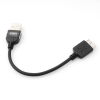 System-S 10 cm 2 x high speed micro USB 3.0 to USB A 2.0 charging twice as fast cable cord double speed