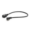 System-S Mini USB angle plug to Mini USB port Cable Cord Charger & Data Sync 25 cm