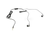 System-S Inear Headset Headphones with remote control for Smartphone Tablet