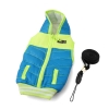 System-S Smartphone Jacke Handy Tasche Hlle Cover Case fr Smartphones MP3-Player Blau / Neongelb
