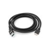 System-S Cble rallonge USB A (mle) / USB 3.0 Micro-B (mle) (180 cm)