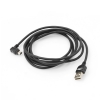System-S 2 m meter Mini USB 90 left angled cable cable charge and Sync