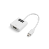 System-S USB 3.1 Type C male zu VGA Out female Adapter Kabel Konverter 15 cm wei