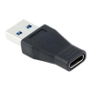 System-S USB Typ C 3.1 (female) auf USB Typ A 3.0 (male) Adapter Konverter