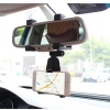 SYSTEM-S Car Truck Auto Rearview Mirror Mount Bracket for Smartphone