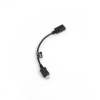SYSTEM-S Micro USB (male) zu Mini USB (female) Adapter Datenkabel Ladekabel Verlngerung 15 cm