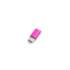 SYSTEM-S USB 3.1 Typ C Stecker auf Micro USB 2.0 Buchse Adapter Converter Adapterstecker in Pink