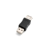 SYSTEM-S USB Typ A Stecker auf USB Typ A Buchse Adapterkabel Adapterstecker Adapter
